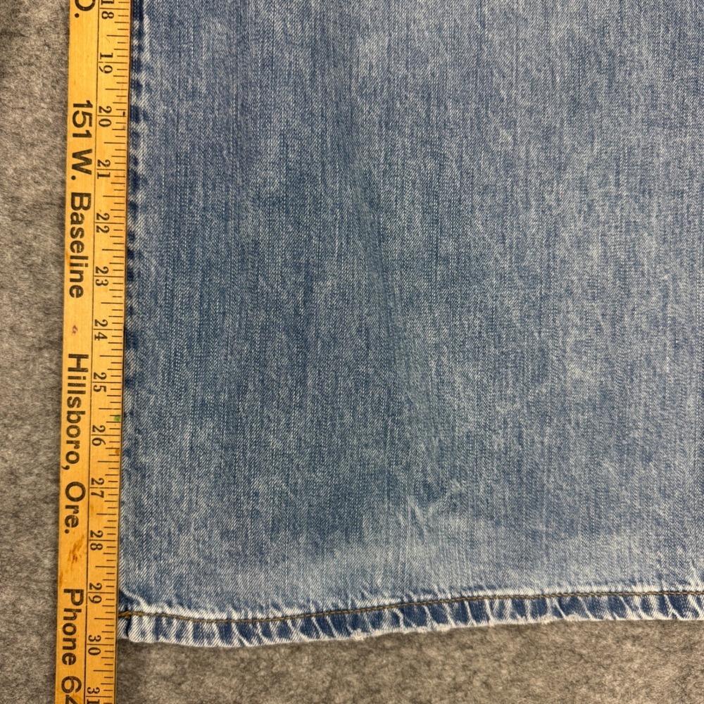 Torrid High-Rise Baggy Wide Leg Jeans Light Wash Blue Denim 20R 43865785 - Picture 9 of 11